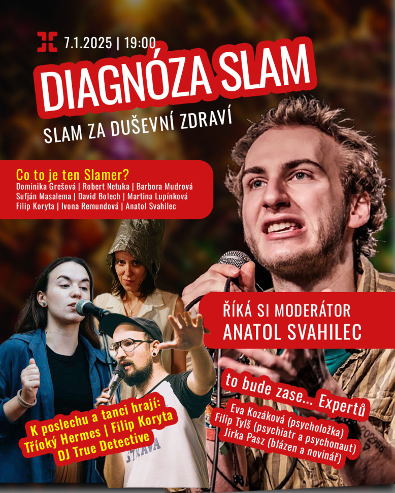 Diagnóza: SLAM! Slam za duševní zdraví