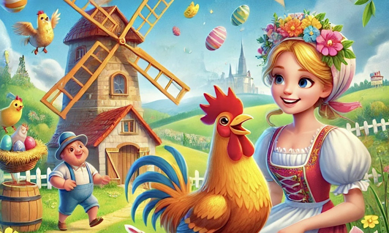 Velikonoční pohádka ze dvorka