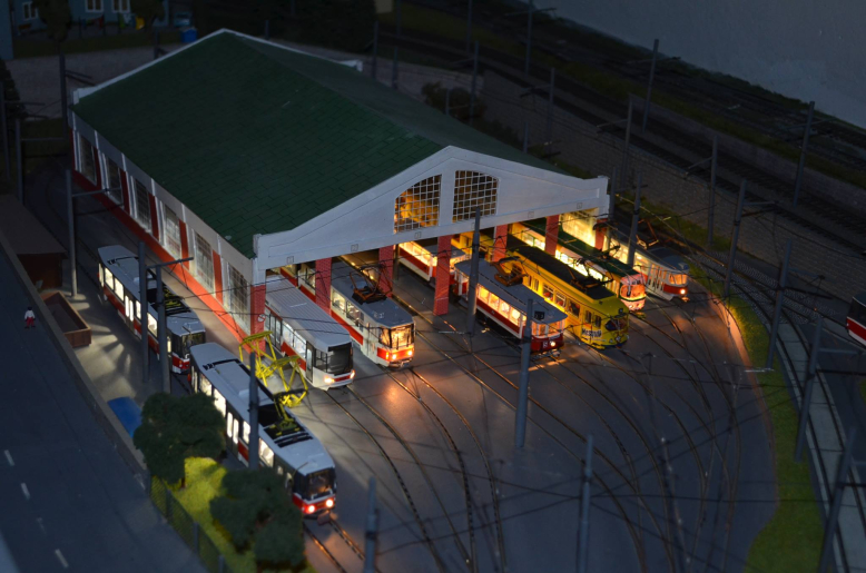 Kolejiště v provozu pro veřejnost