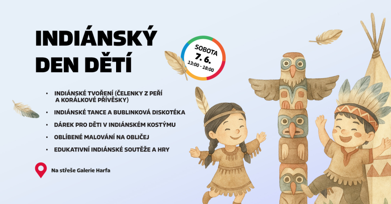 Indiánský den dětí