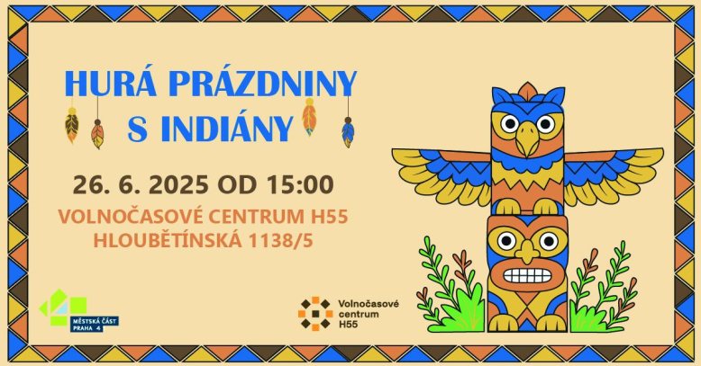 Hurá prázdniny s indiány