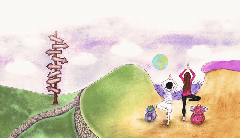 Jóga do batůžku ~ cesta kolem světa