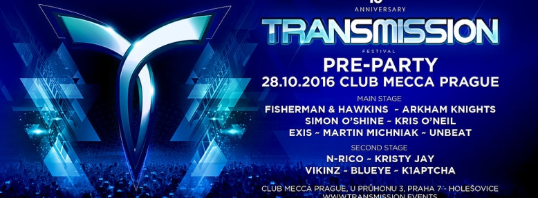 Pre-Party Transmission Prague 2016