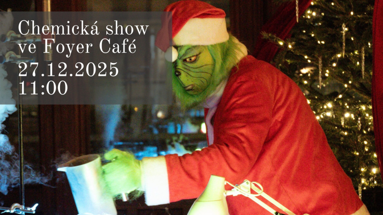 Vánoční dětská chemická show ve Foyer Café