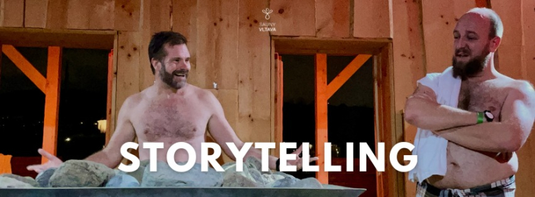 Storytelling v Saunách Vltava
