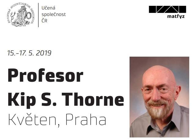 Nositel Nobelovy ceny profesor Kip S. Thorne na PF UK