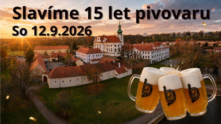 Slavíme 15 let pivovaru