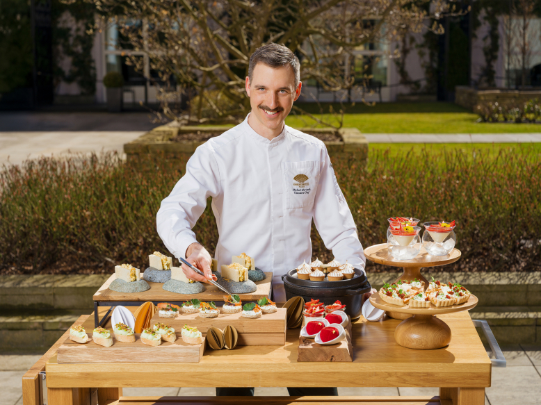 Velikonoční brunch v hotelu Mandarin Oriental, Prague