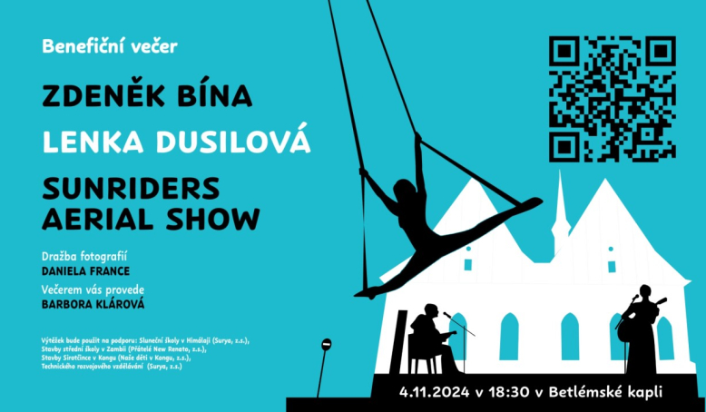 Benefiční koncert Lenka Dusilová a Zdeněk Bína