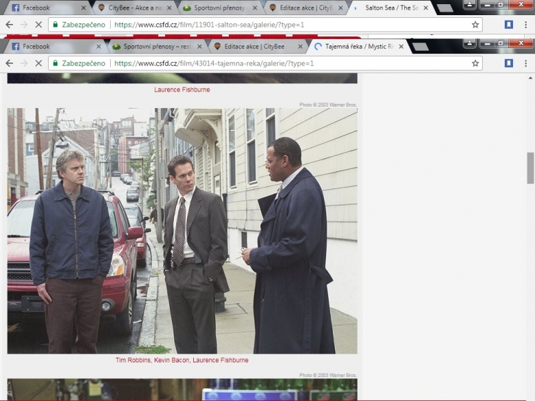 Letní kino - Riegrovy sady - Tajemná řeka