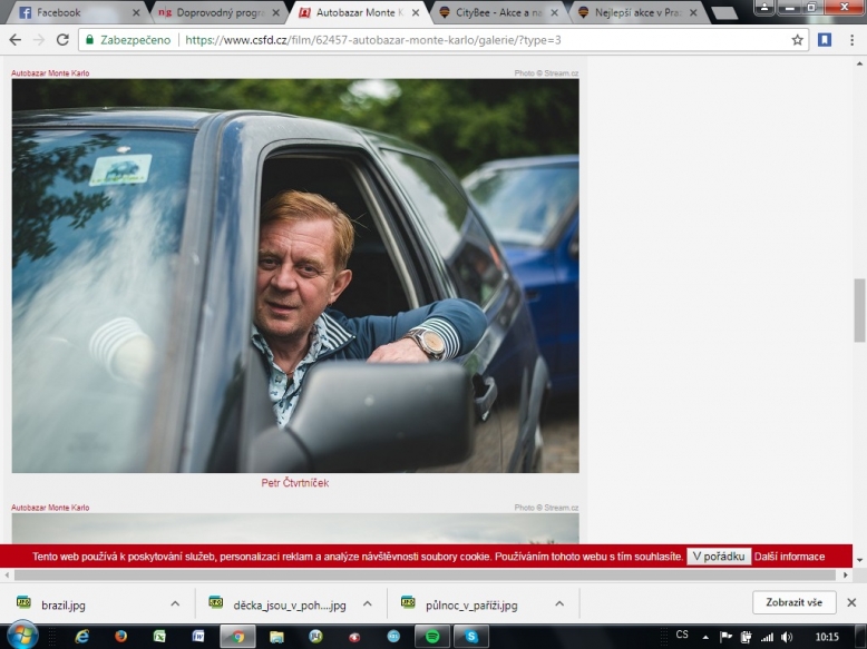 Letní kino Anežka live! Autobazar Monte Carlo