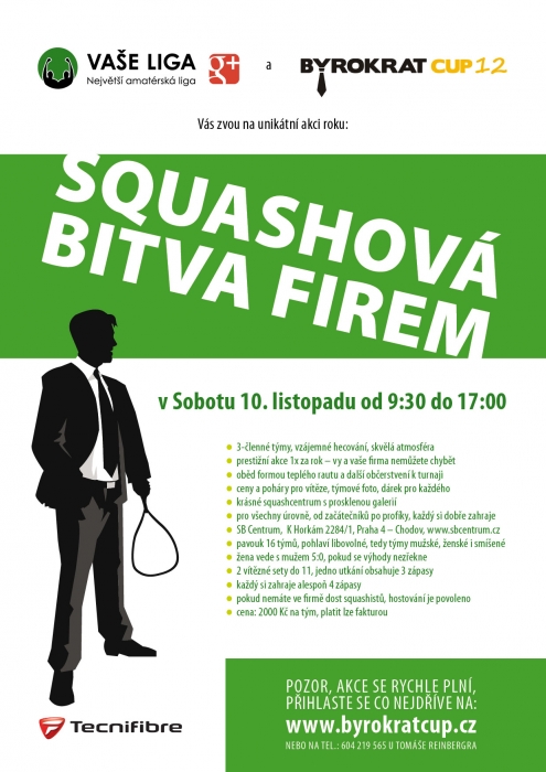 Squashová bitva firem