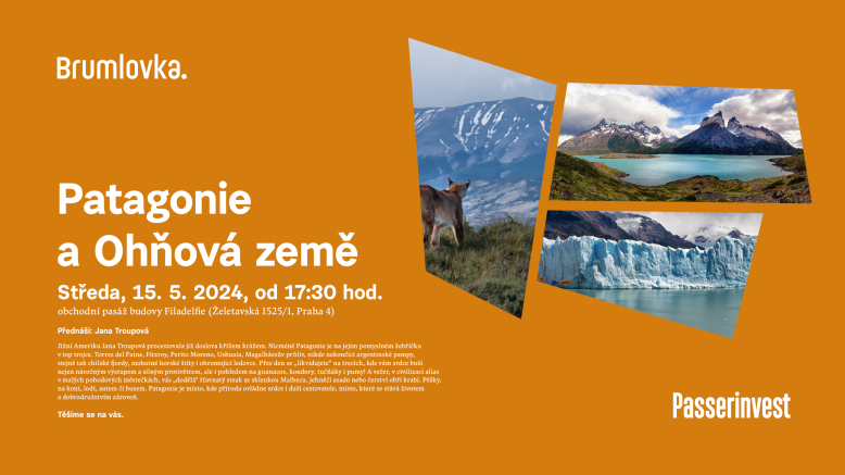 Cestovatelský večer: Patagonie a Ohňová země
