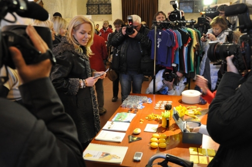 Mikulášský charitativní bazar Nadace VIZE 97