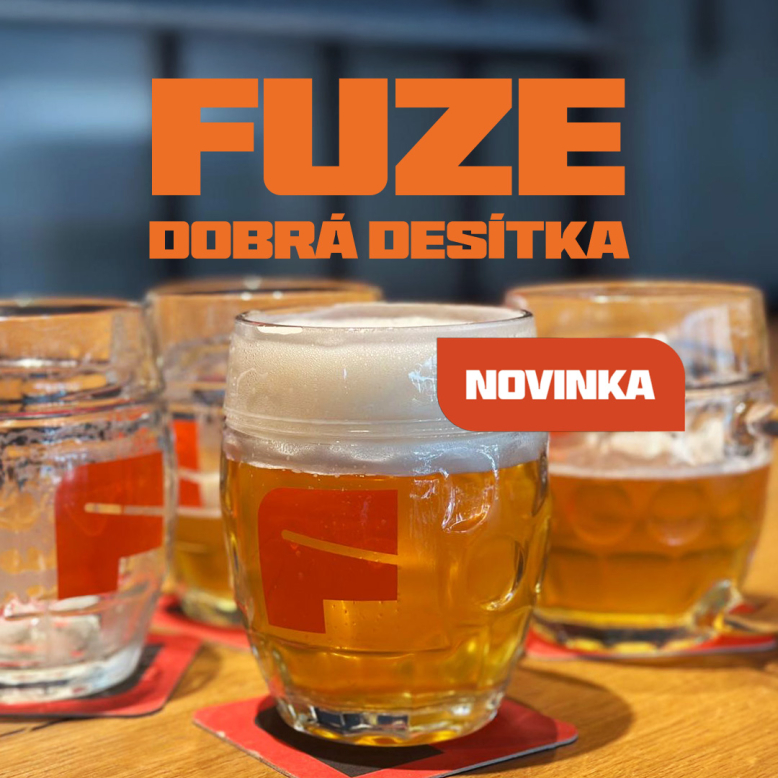 Nové letní pivo – FUZE Dobrá Desítka 
