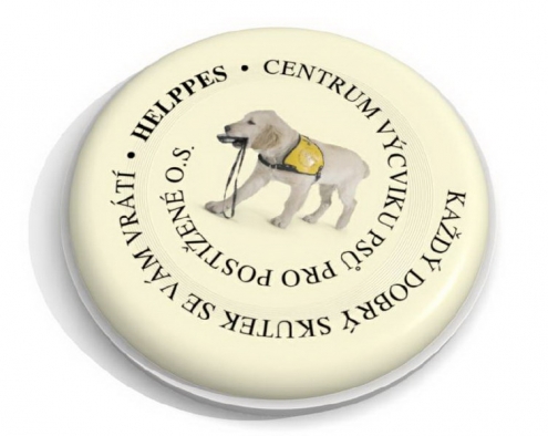 Originální reklamní předměty na podporu výcviku asistenčních psů