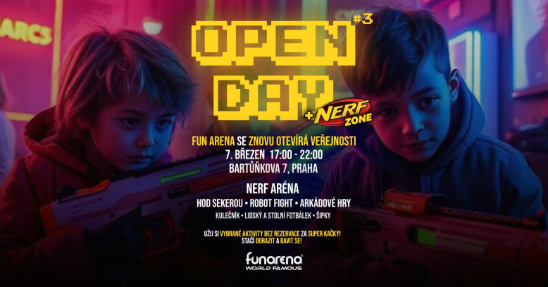 Fun Arena Open Day #3 NERF Zone