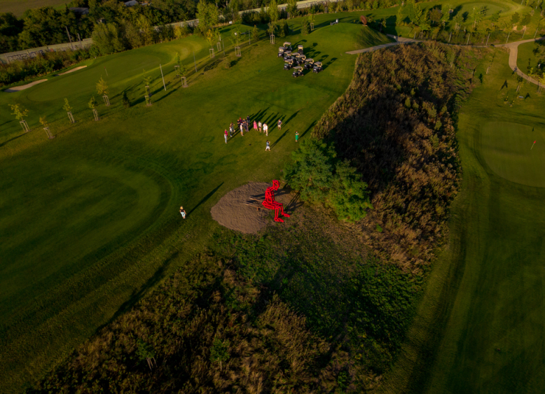 Galerie na golfu