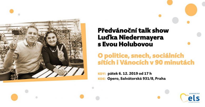 Talk show Luďka Niedermayera s Evou Holubovou