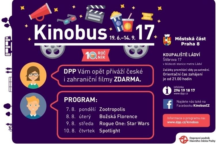 Kinobus LÁDVÍ