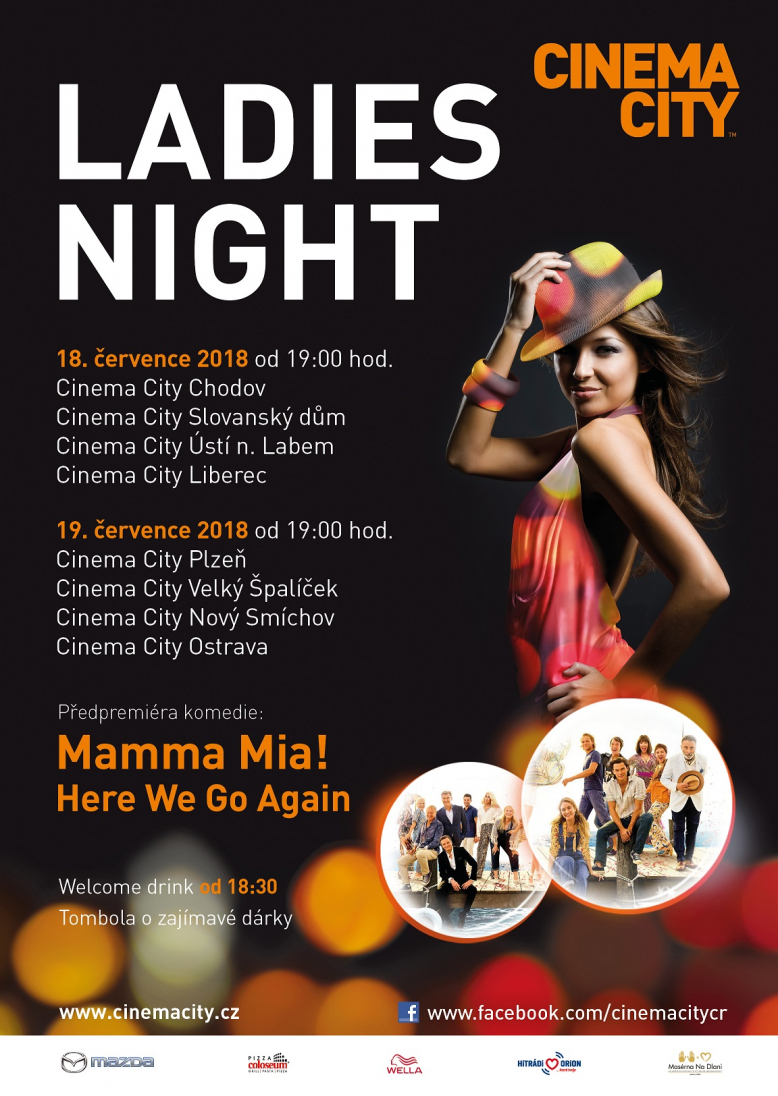 Letní Ladies Night v Cinema City