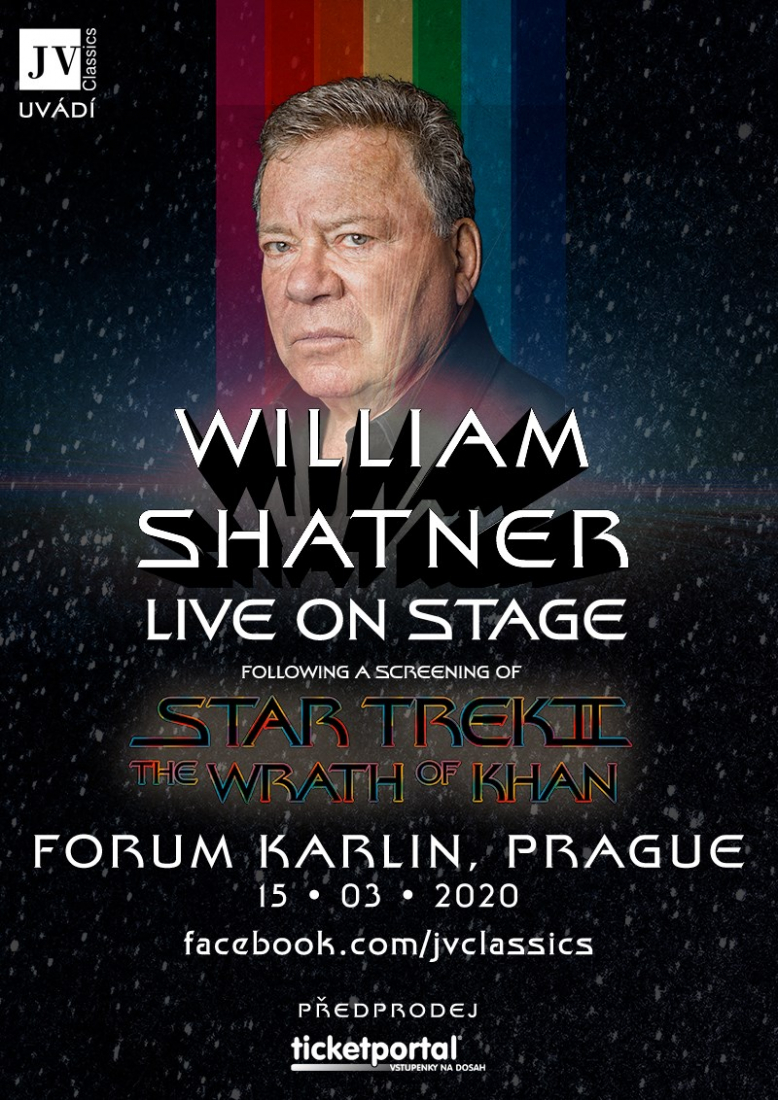 ZRUŠENO: William Shattner - Star Trek