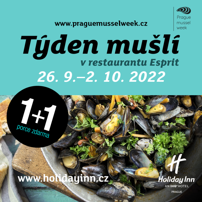 Prague Mussel Week - Týden mušlí v restauraci Esprit