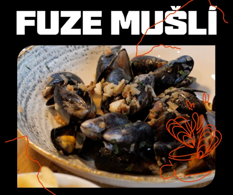 FUZE mušlí na Festivalu Czech Mussel Week 2024