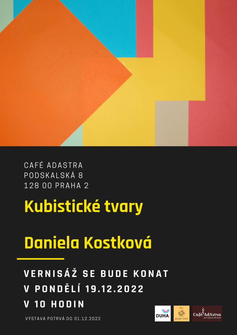 Vernisáž a výstava Daniely Kostkové