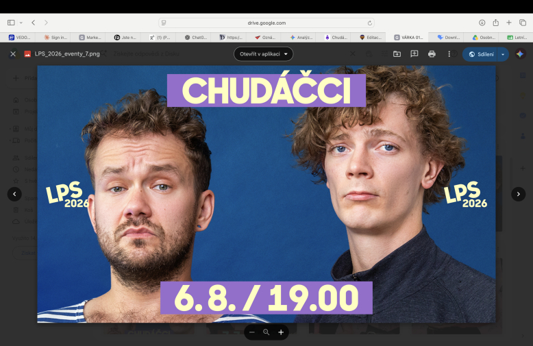 Chudáčci LIVE - Letní podcastová scéna
