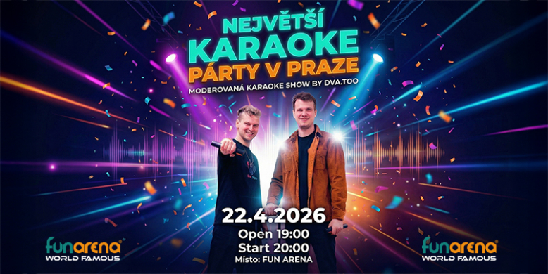 Největší karaoke party v Praze by DVA.TOO
