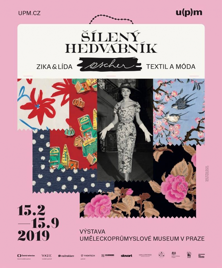 Šílený hedvábník. Zika & Lída Ascher: textil a móda