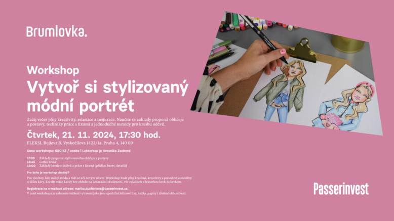 Workshop: Vytvoř si stylizovaný módní portrét