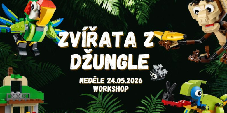 Workshop - Zvířata z džungle (4-6 let)