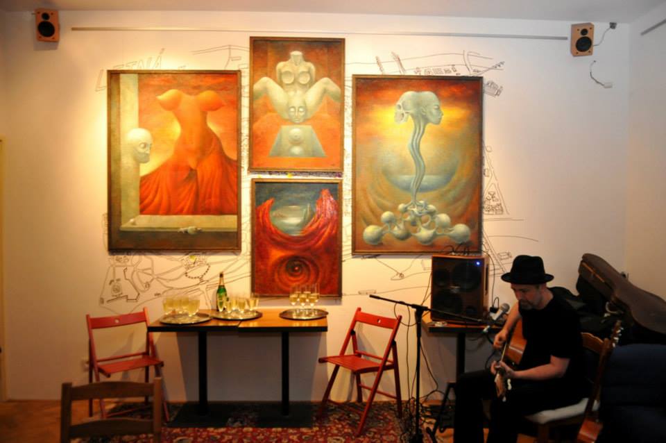 cafelajka.jpg - Café Lajka slouží zároveň jako galerie (zdroj: Café Lajka)