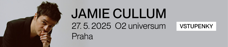 Jamie Cullum v Praze 2025