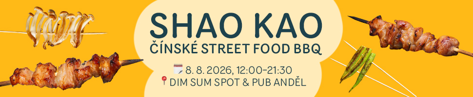 Čínské street food BBQ