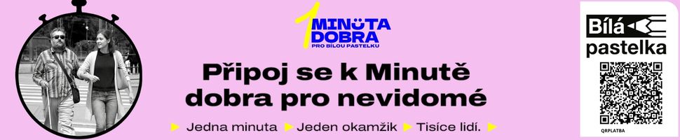 Připoj se k Minutě dobra pro nevidomé